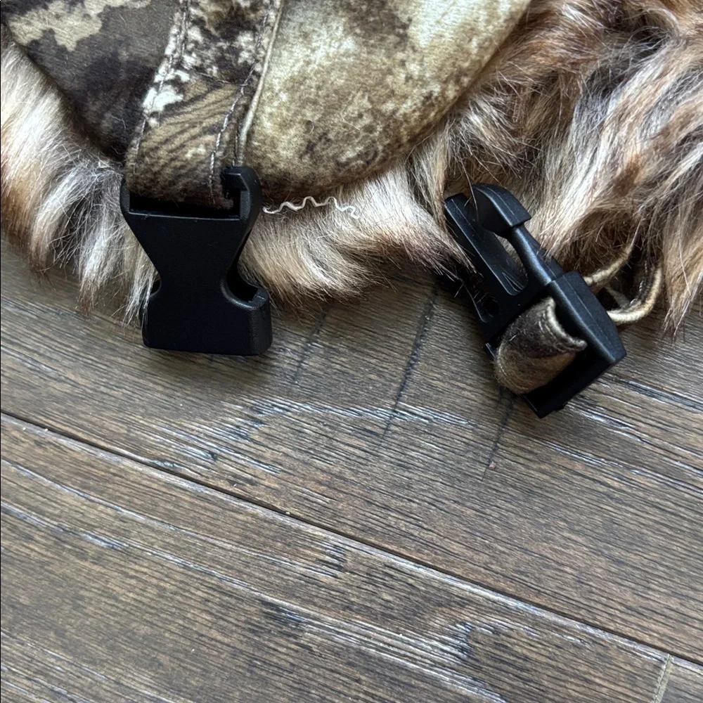Realtree APX Hot Shot 3M Thinsulate,Odor X,faux fur,quilt lined earflap/trapper